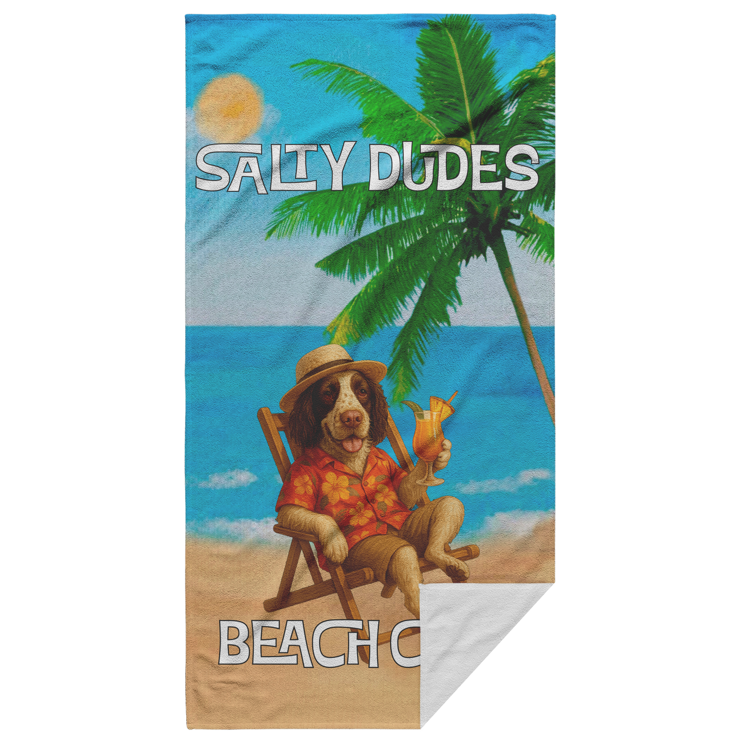 Salty Babes/Salty Dudes Personalized Beach Towel 30x60