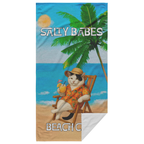 Salty Babes/Salty Dudes Personalized Beach Towel 30x60