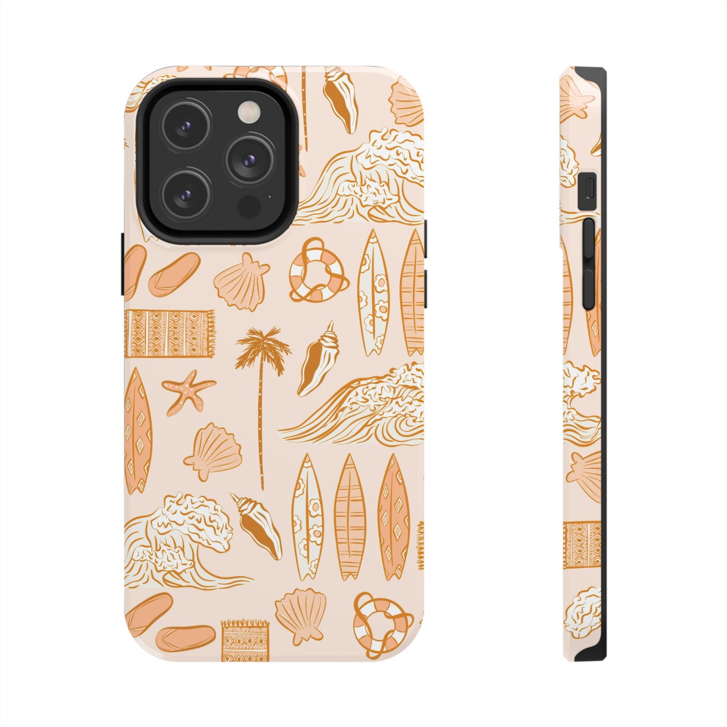 Surfboard Pattern Cell Phone Case