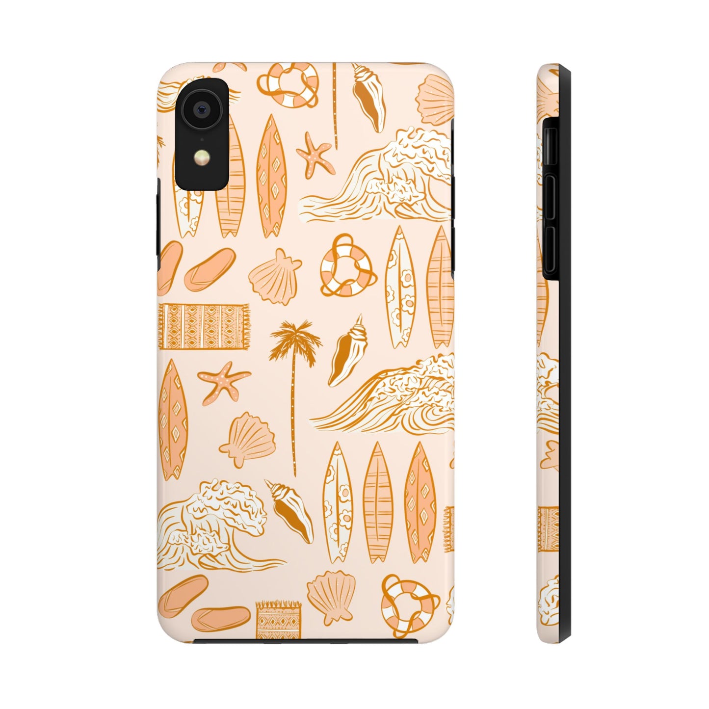 Surfboard Pattern Cell Phone Case