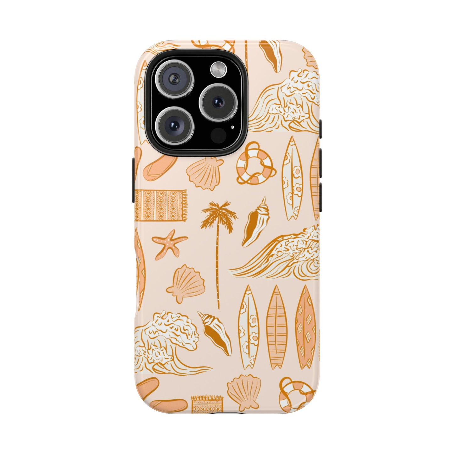 Surfboard Pattern Cell Phone Case