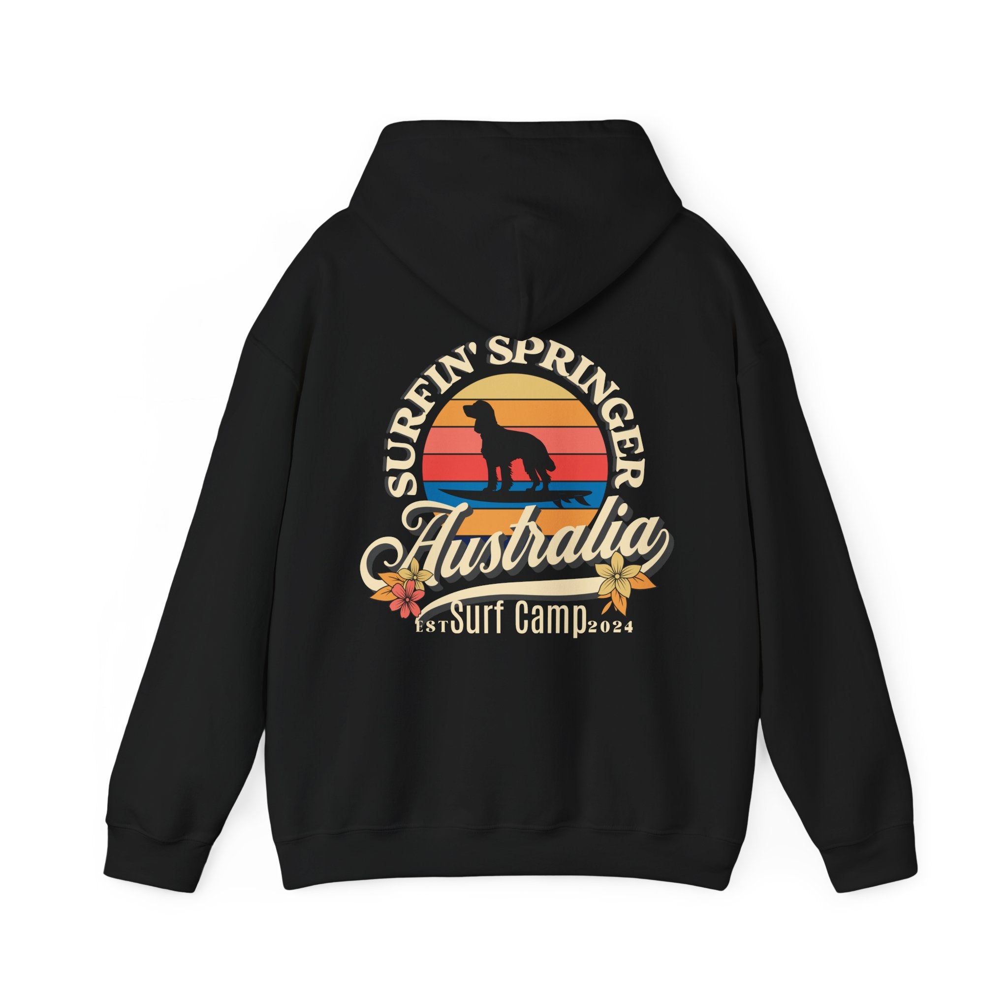Surfin' Springer Surf Camp Australia Unisex Hoodie