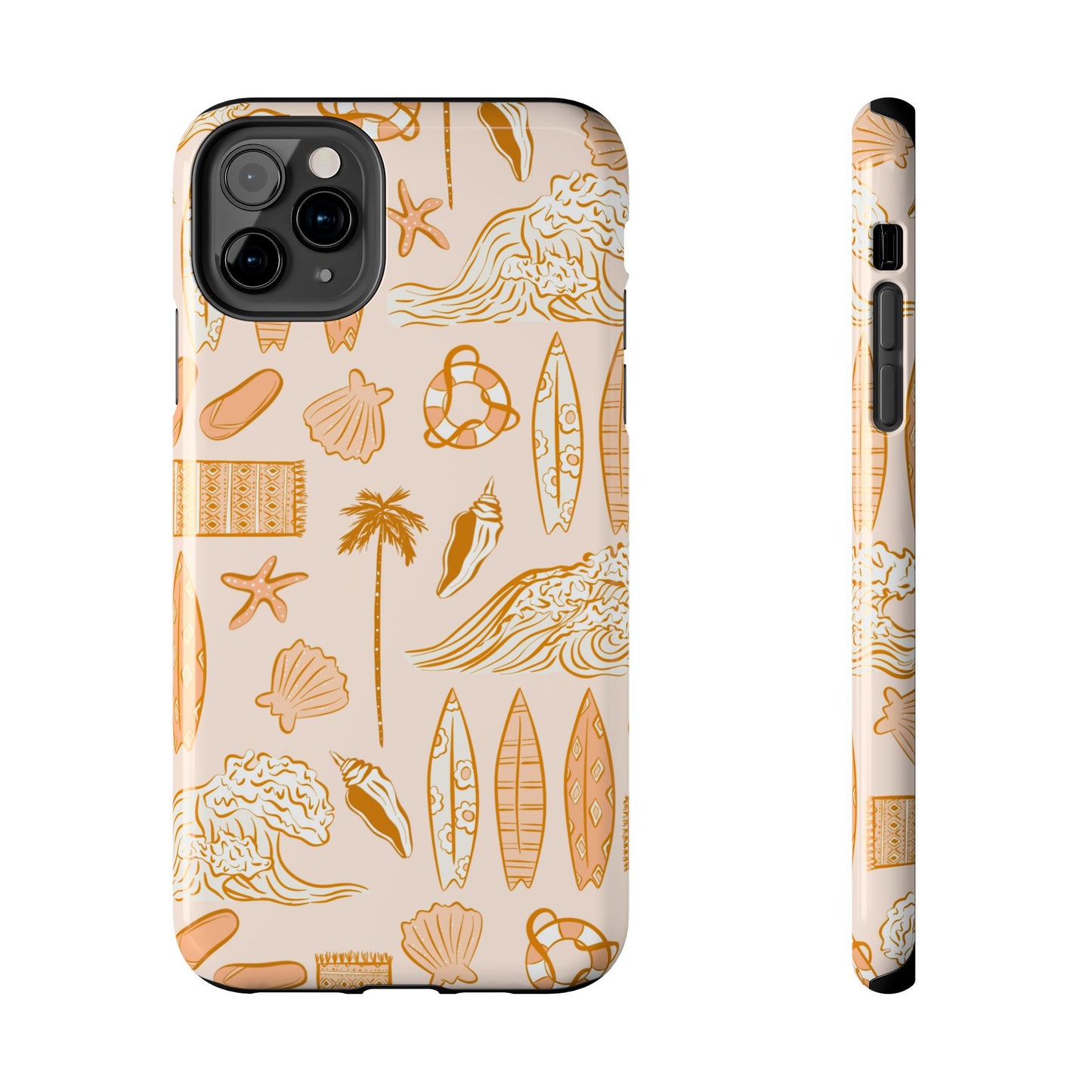 Surfboard Pattern Cell Phone Case