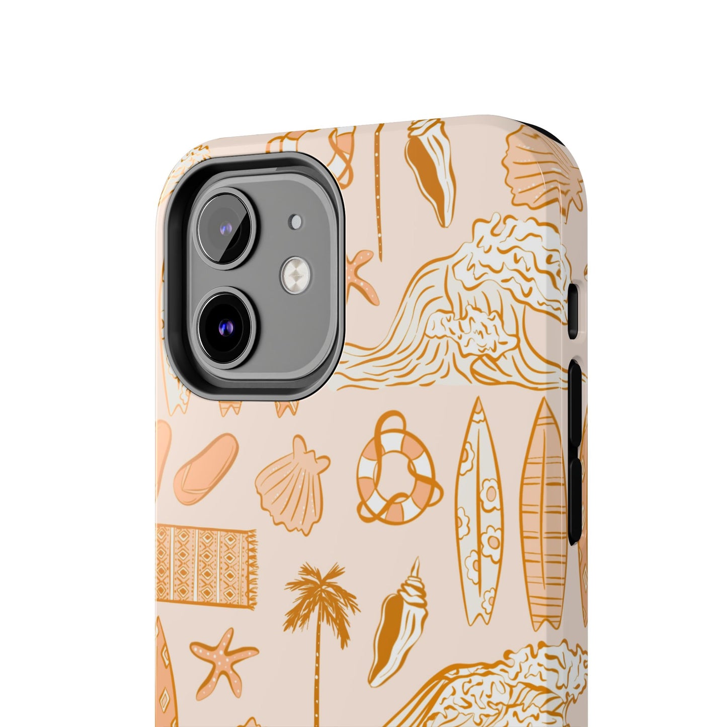 Surfboard Pattern Cell Phone Case