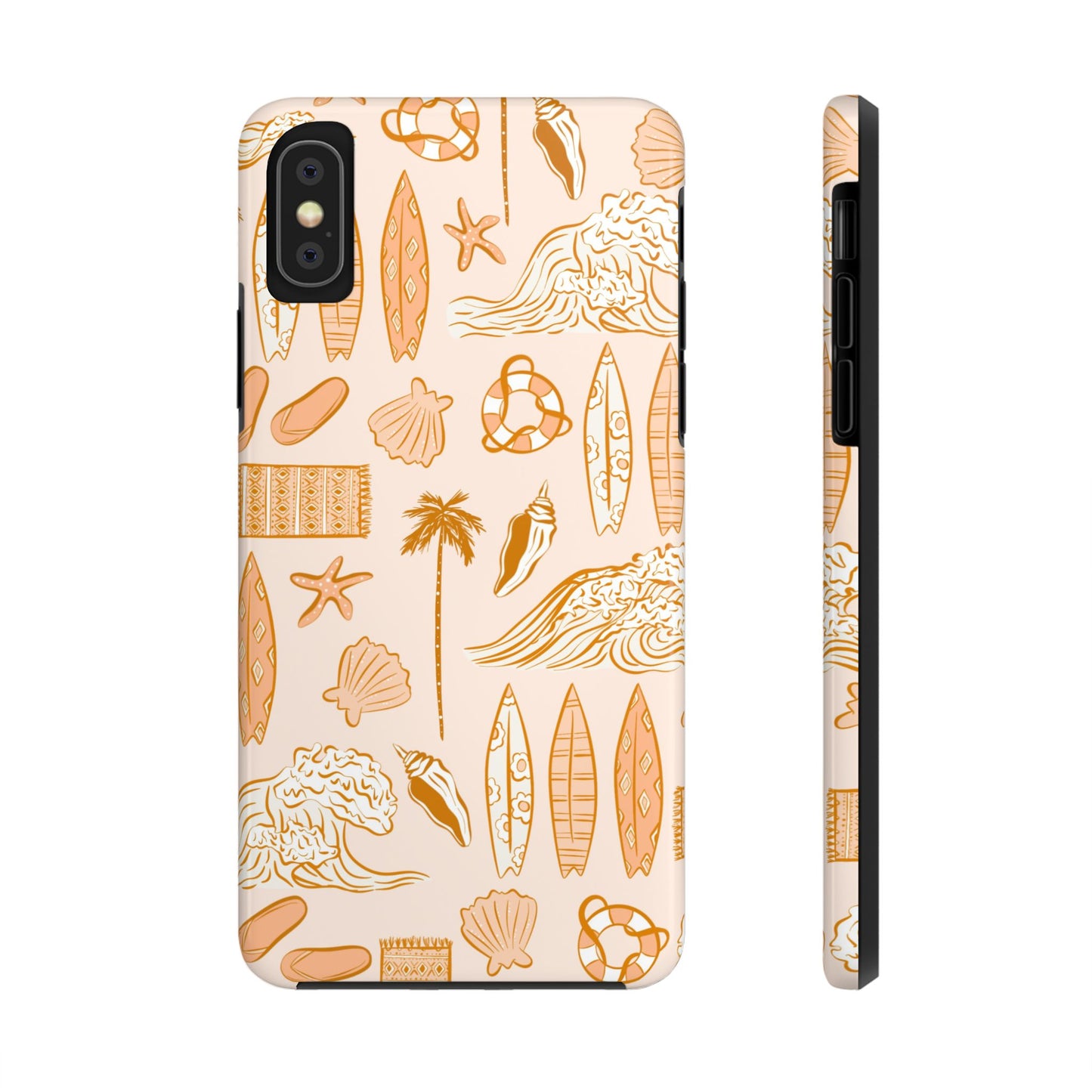 Surfboard Pattern Cell Phone Case