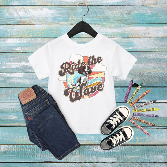 Ride the Wave Toddler Short Sleeve Tee