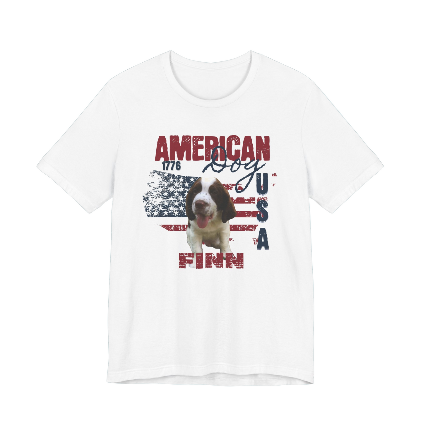 American Dog Personalized Unisex T-Shirt