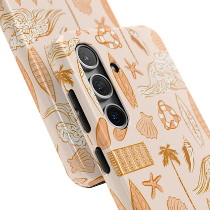 Surfboard Pattern Cell Phone Case