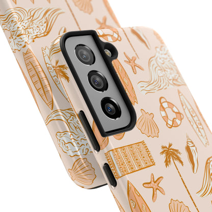 Surfboard Pattern Cell Phone Case