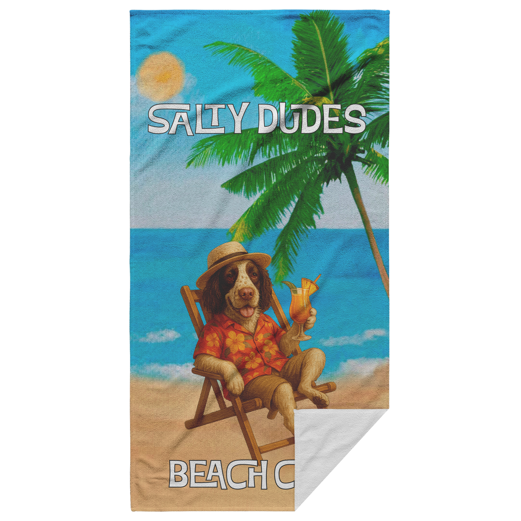 Salty Babes/Salty Dudes Personalized Beach Towel 30x60