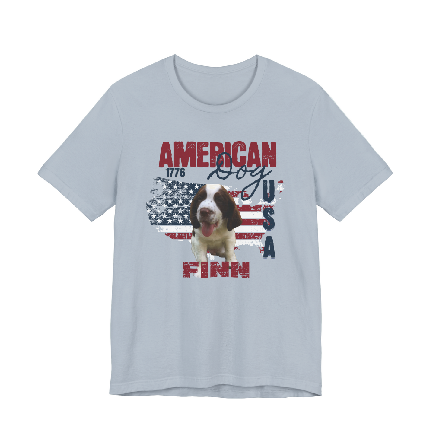 American Dog Personalized Unisex T-Shirt