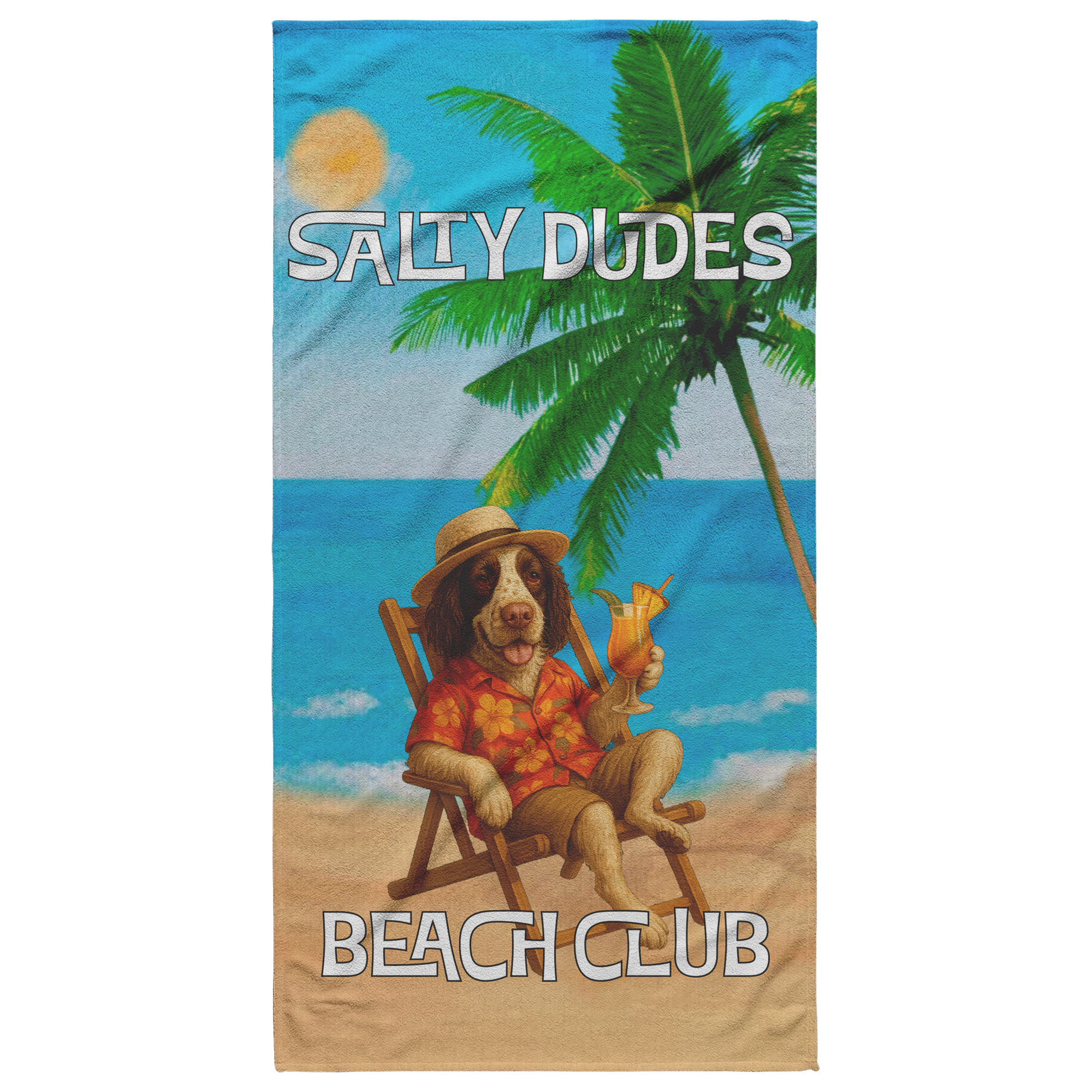 Salty Babes/Salty Dudes Personalized Beach Towel 30x60