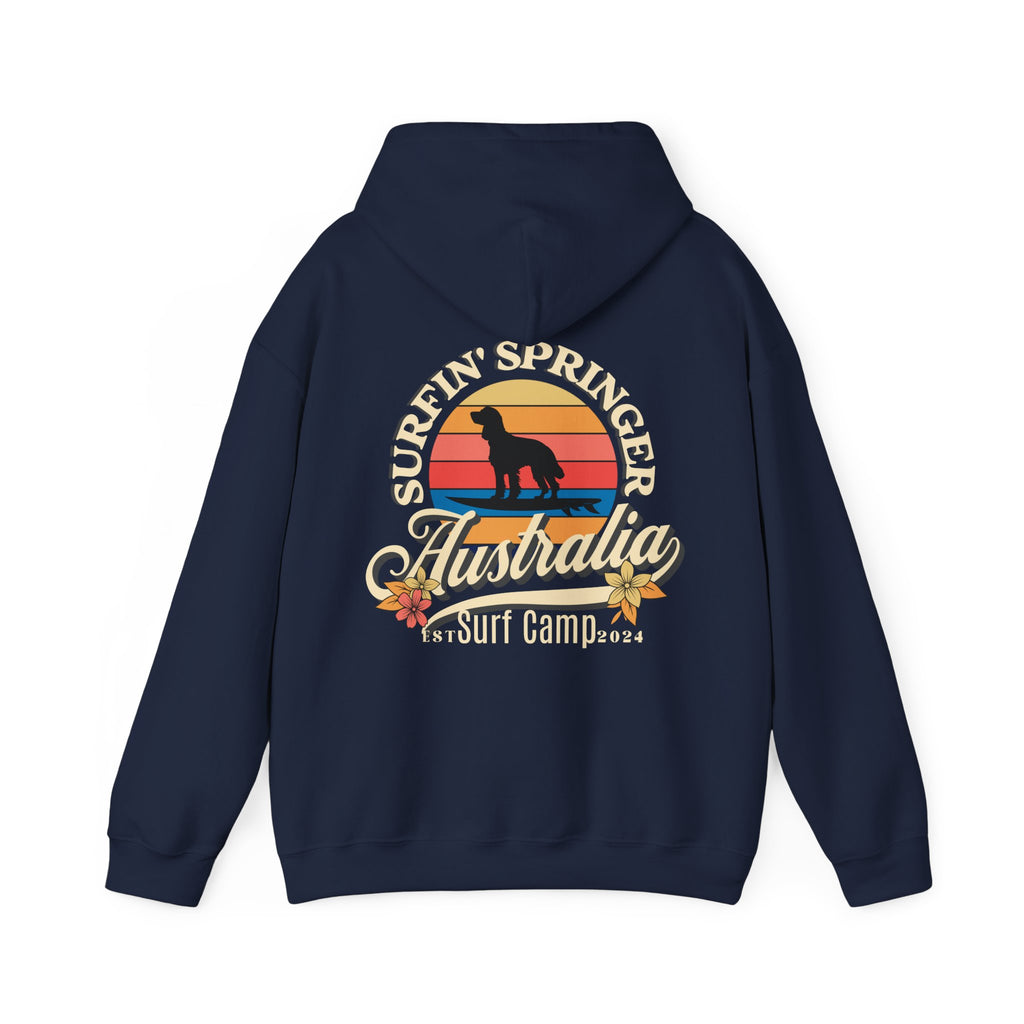 Surfin' Springer Surf Camp Australia Unisex Hoodie