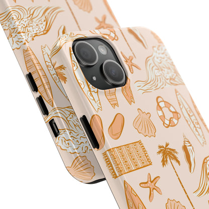 Surfboard Pattern Cell Phone Case