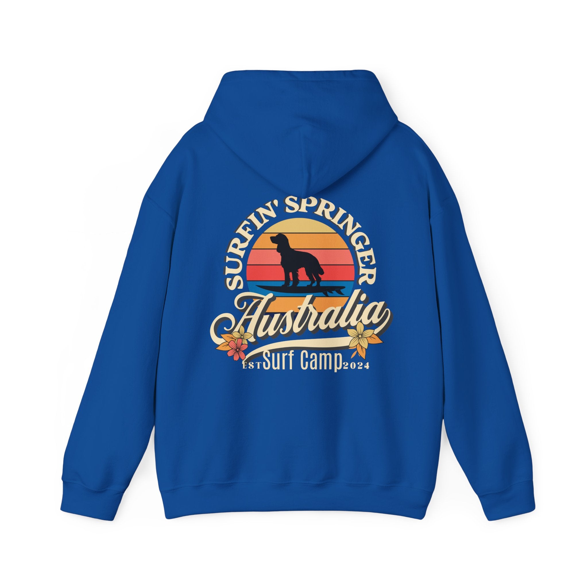 Surfin' Springer Surf Camp Australia Unisex Hoodie