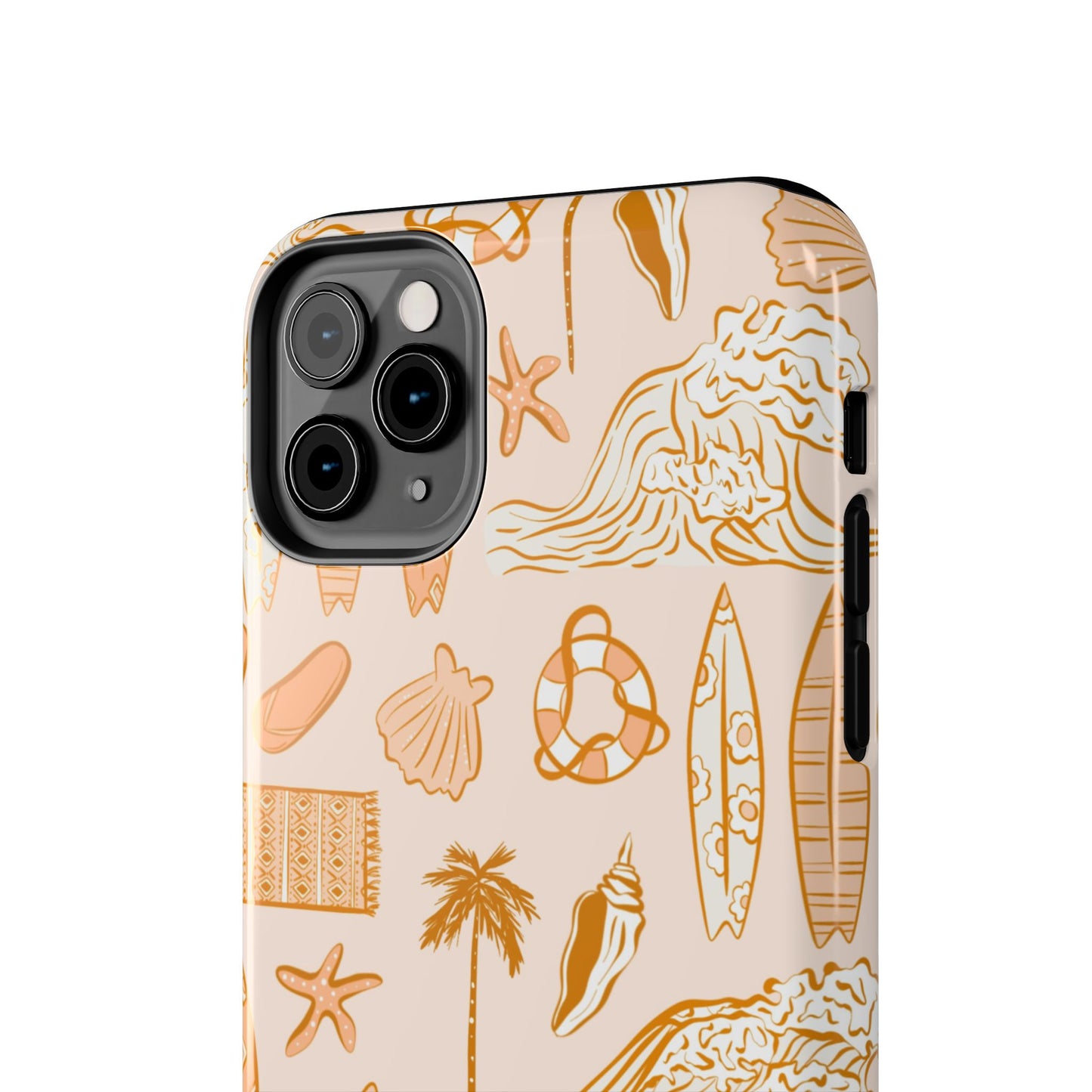 Surfboard Pattern Cell Phone Case