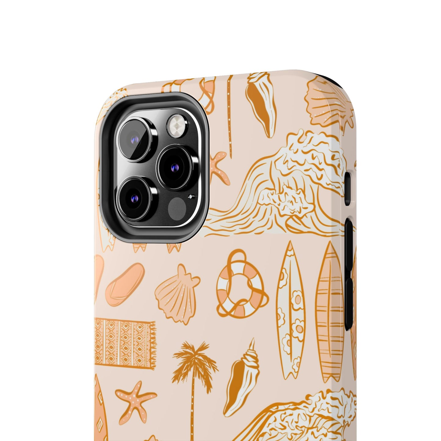 Surfboard Pattern Cell Phone Case