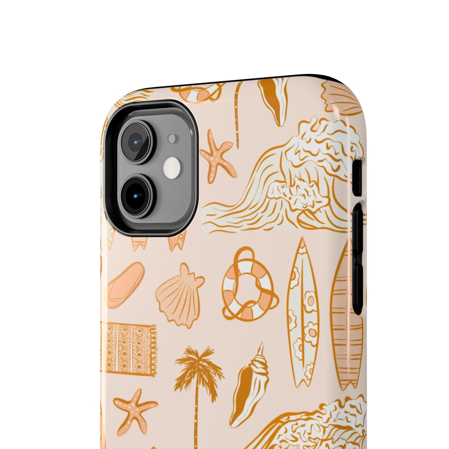 Surfboard Pattern Cell Phone Case