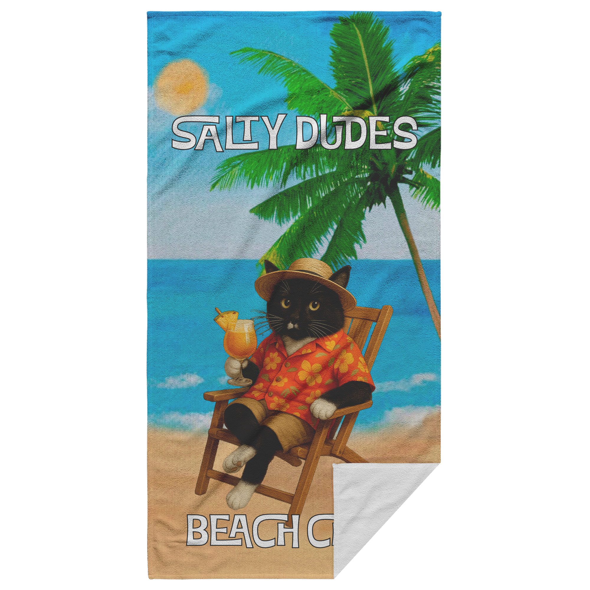 Salty Babes/Salty Dudes Personalized Beach Towel 30x60