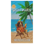 Salty Babes/Salty Dudes Personalized Beach Towel 30x60