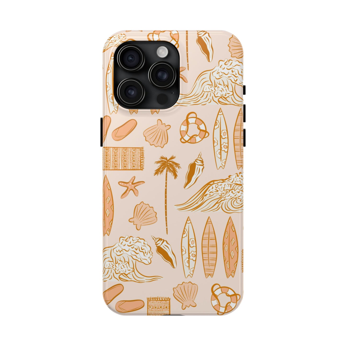 Surfboard Pattern Cell Phone Case