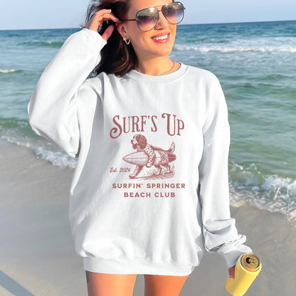 Surf's Up Springer Beach Club Sweatshirt