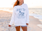 Surf's Up Surfin' Springer Beach Unisex Sweatshirt