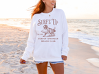 Surf's Up Surfin' Springer Beach Unisex Sweatshirt
