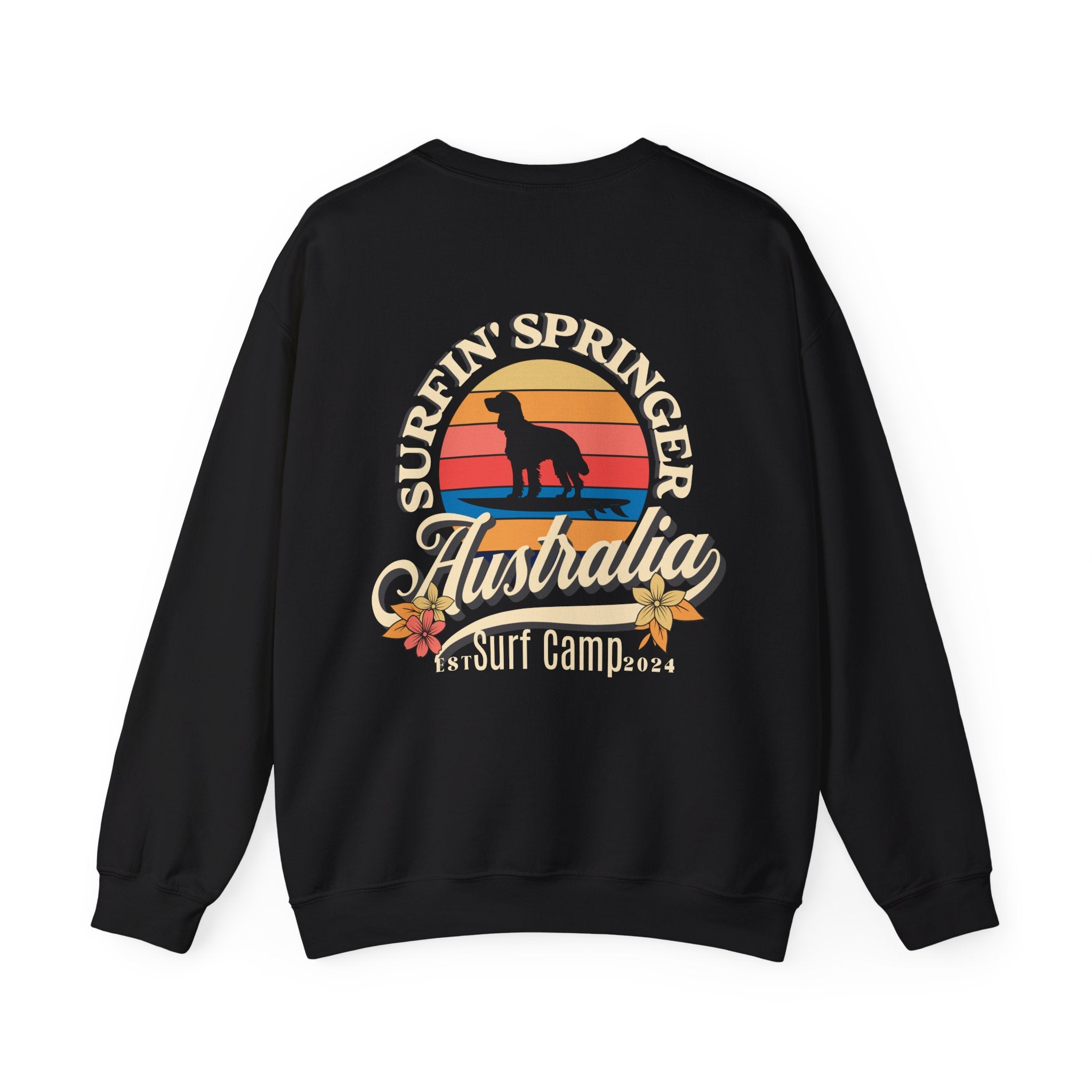 Surfin' Springer Surf Camp Australia Unisex Sweatshirt