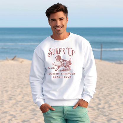 Surf's Up Springer Beach Club Sweatshirt