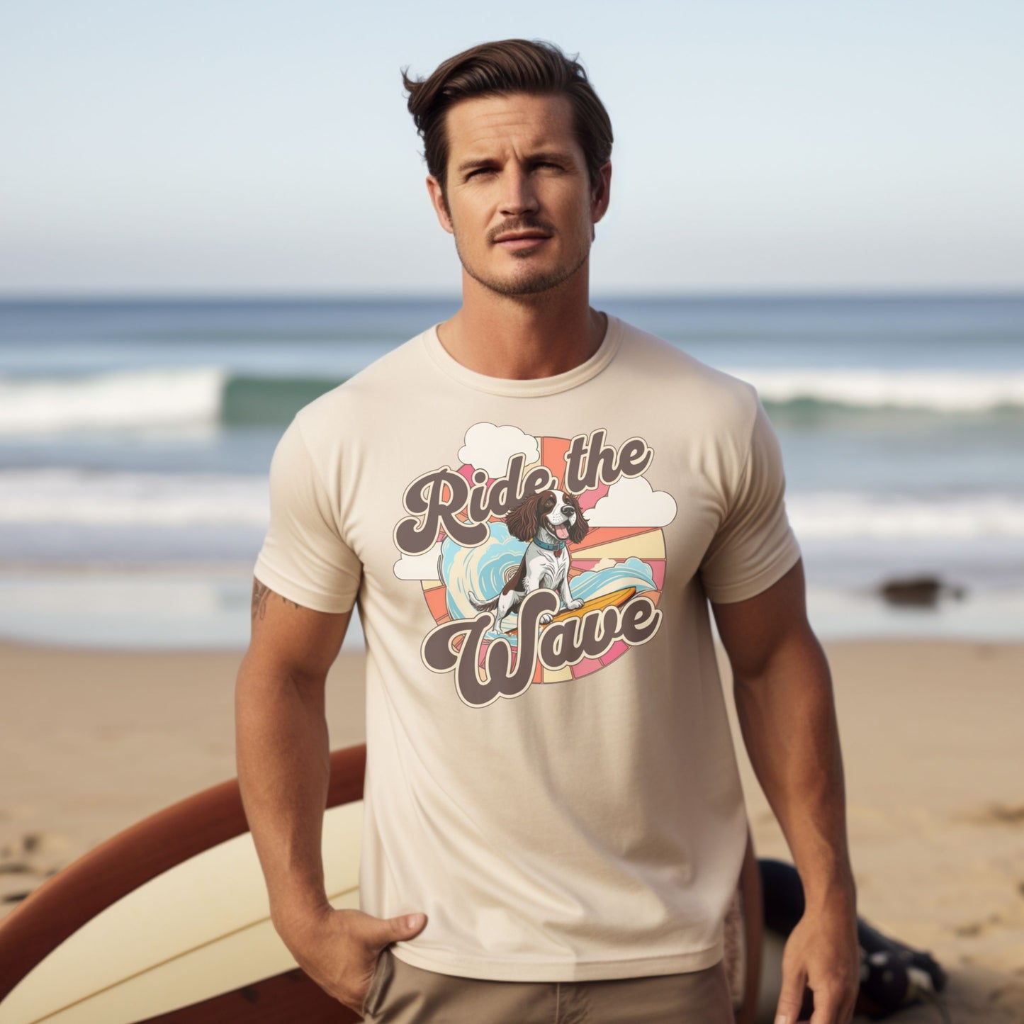 Ride the Wave Unisex Jersey Short Sleeve Tee