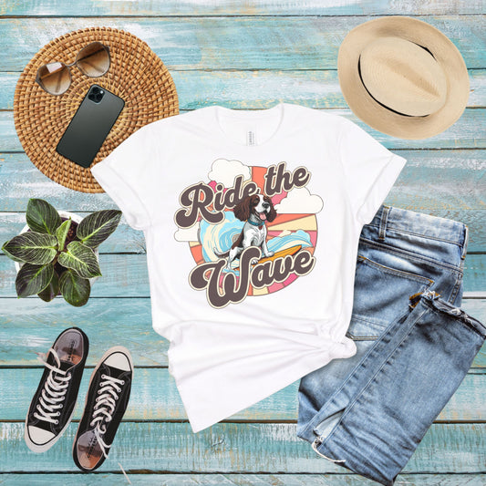 Ride the Wave Unisex Jersey Short Sleeve Tee