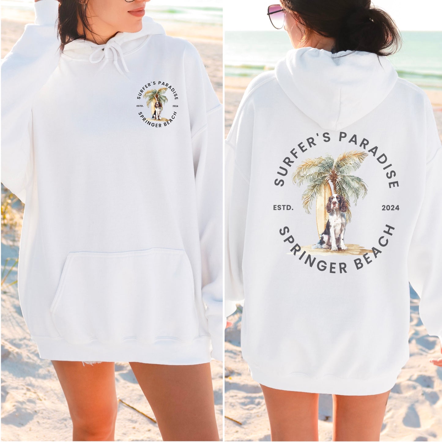 Surfer's Paradise Springer Beach Hoodie
