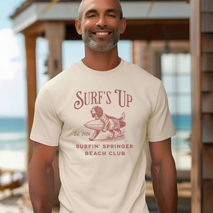 Surf's Up Surfin' Springer Beach Club T-shirt