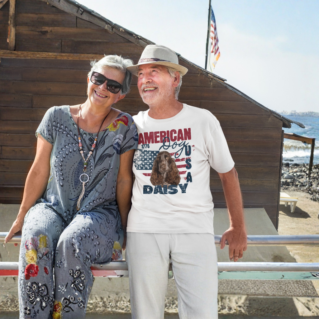 American Dog Personalized Unisex T-Shirt