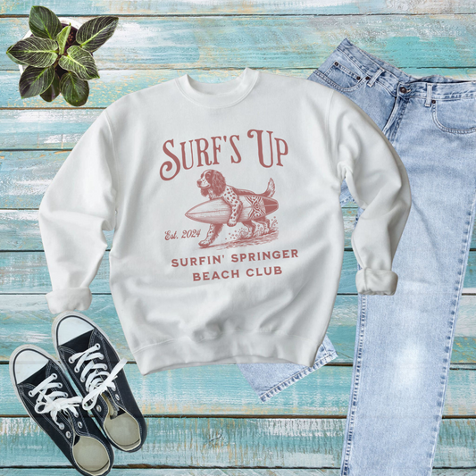 Surf's Up Springer Beach Club Sweatshirt