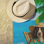 Salty Babes/Salty Dudes Personalized Beach Towel 30x60