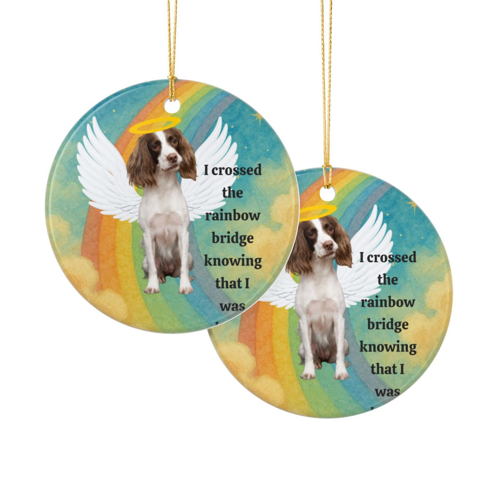 Personalized Ceramic Decoration Ornament, (1pc) – Attached design