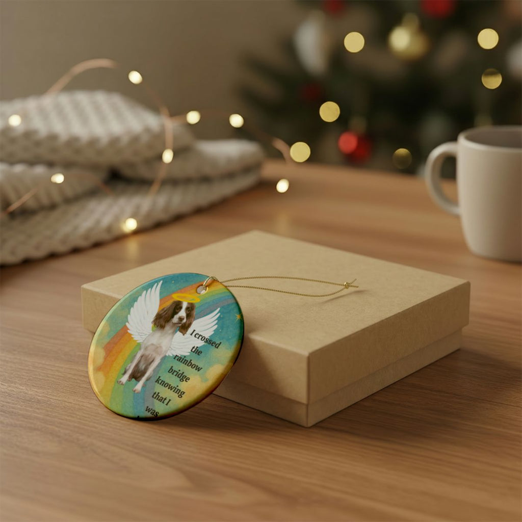 Personalized Ceramic Decoration Ornament, (1pc) – Attached design