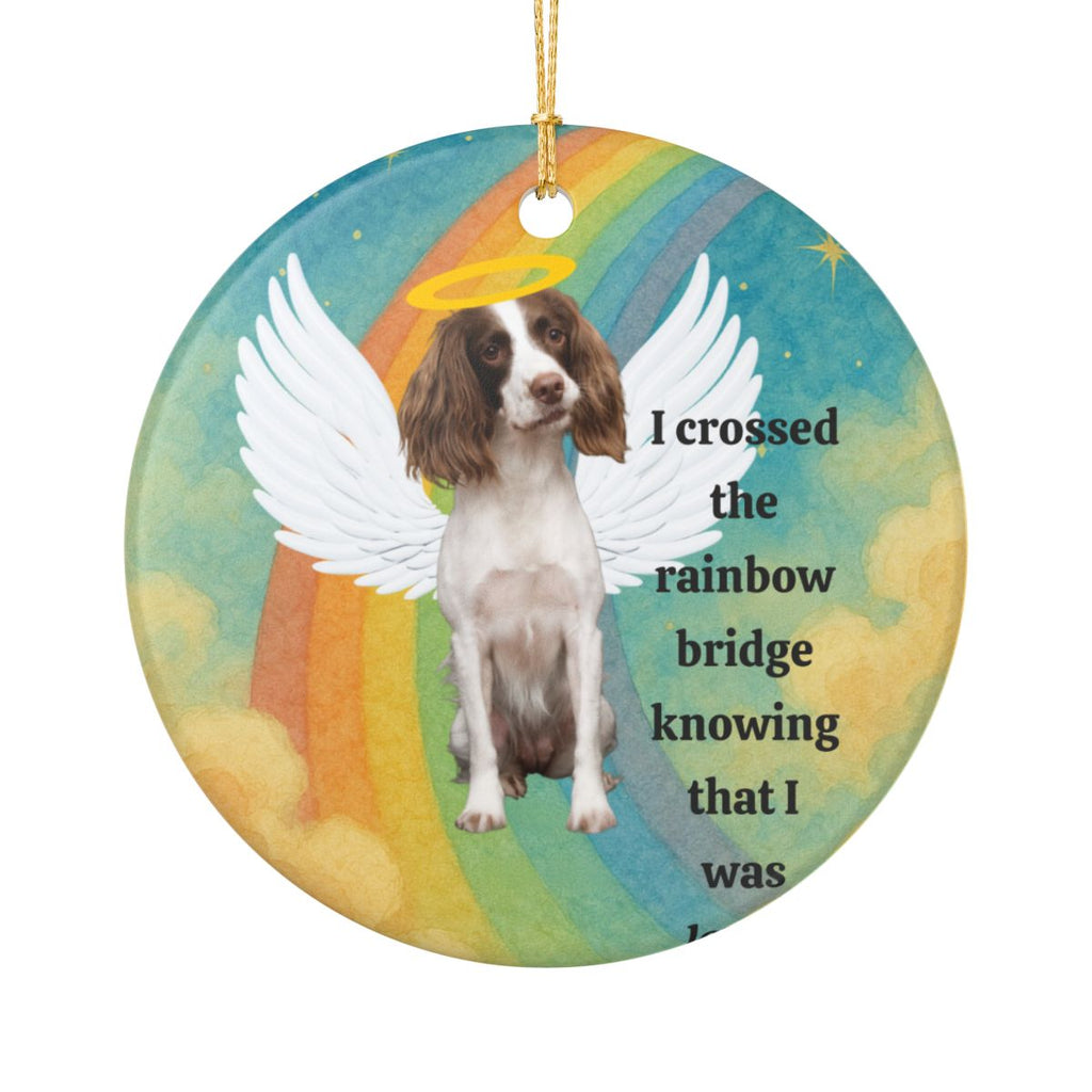 Personalized Ceramic Decoration Ornament, (1pc) – Attached design