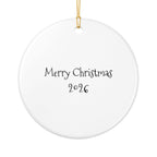 Personalized Ceramic Decoration Ornament, (1pc) – Attached design