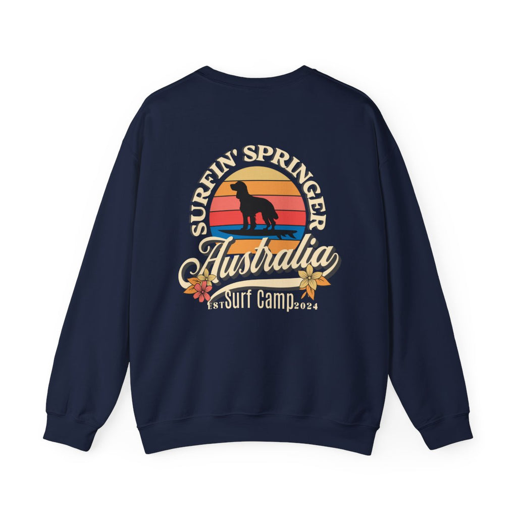 Surfin' Springer Surf Camp Australia Unisex Sweatshirt
