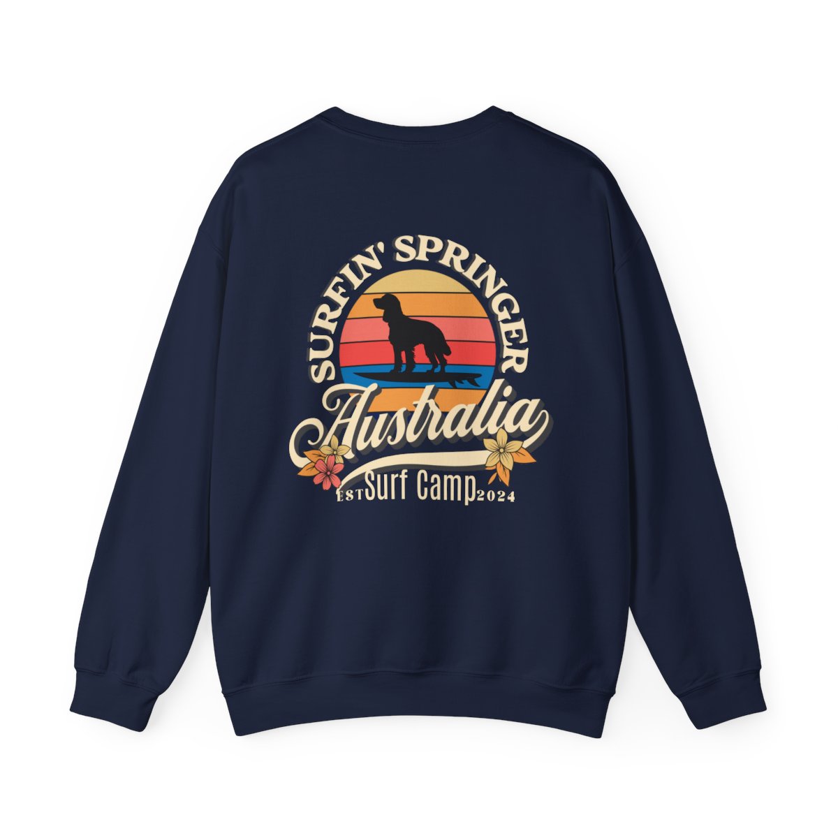 Surfin' Springer Surf Camp Australia Unisex Sweatshirt