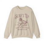 Surf's Up Surfin' Springer Beach Unisex Sweatshirt