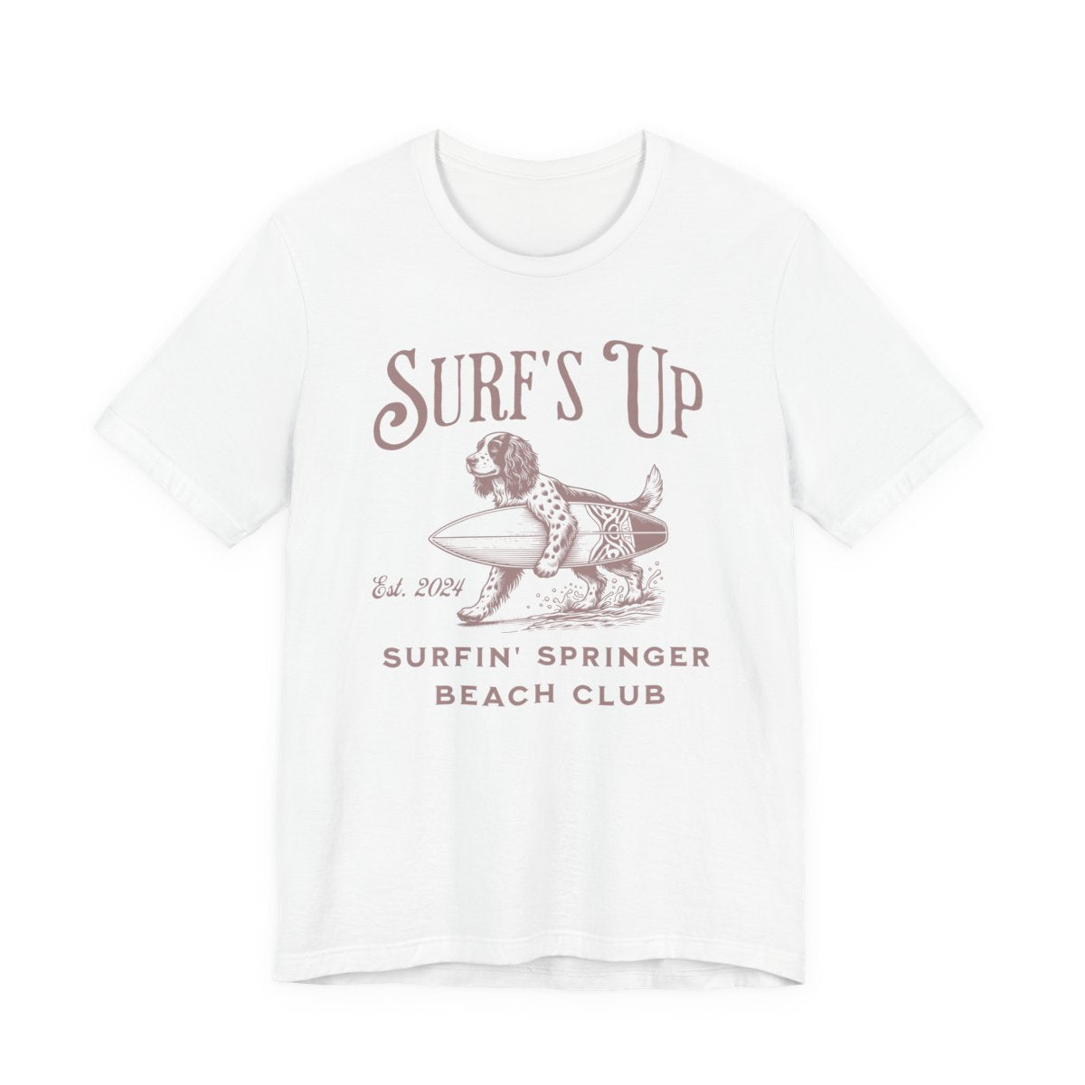 Surf's Up Surfin' Springer Beach T-Shirt