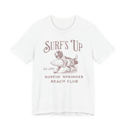 Surf's Up Surfin' Springer Beach T-Shirt