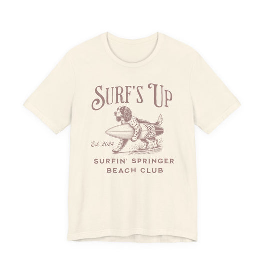Surf's Up Surfin' Springer Beach T-Shirt